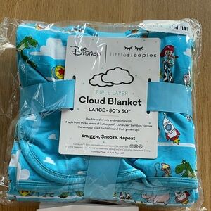 Little Sleepies NIB (new in bag) Toy Story Cloud blanket